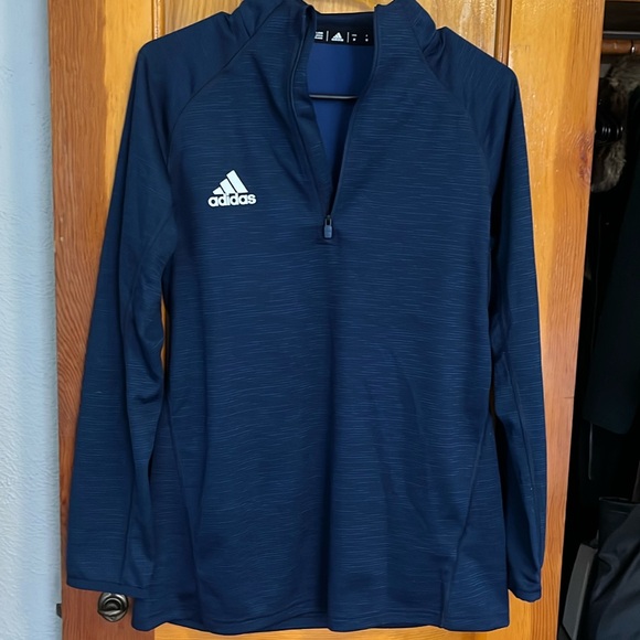 Excellent Condition Adidas Game Mode 1/4 Zip Shirt - Picture 2 of 6